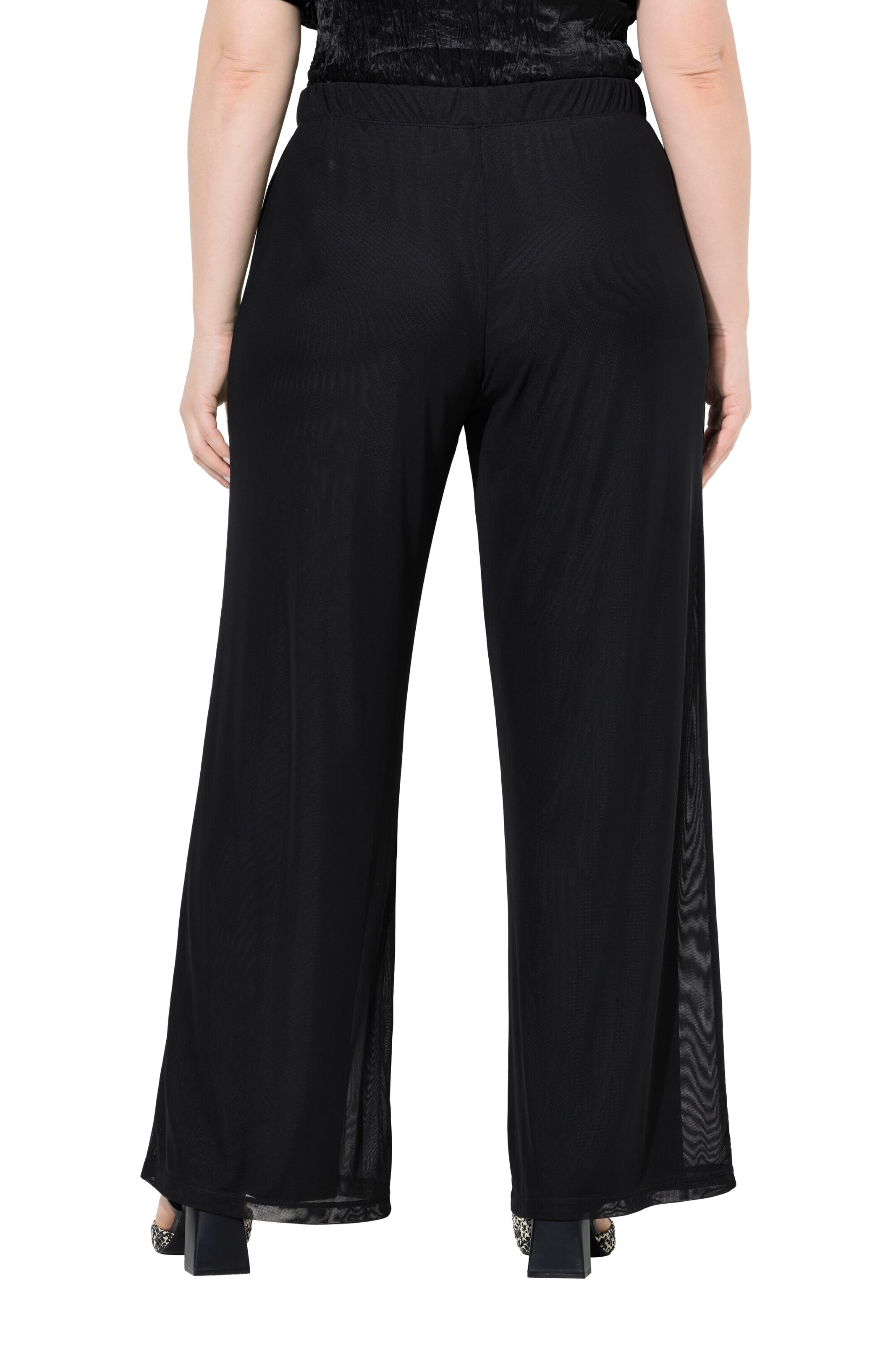 Ulla Popken Regular Trousers in Black
