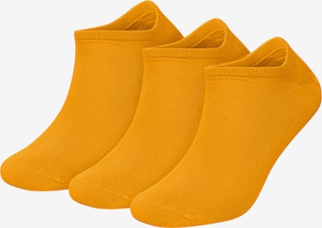 Chaussure basse DillySocks en jaune : devant