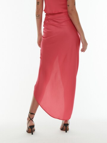 ABOUT YOU x Laura Giurcanu Skirt 'Tina' in Pink