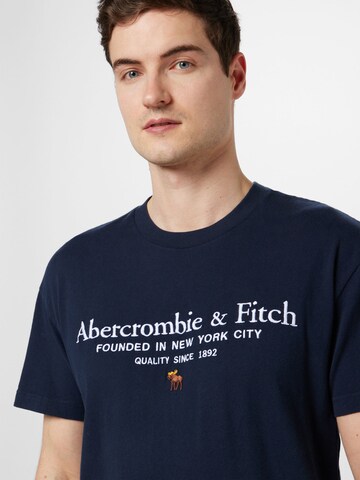 T-Shirt Abercrombie & Fitch en bleu