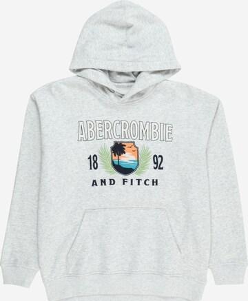 Abercrombie & Fitch - Sweatshirt 'TECH' em cinzento: frente