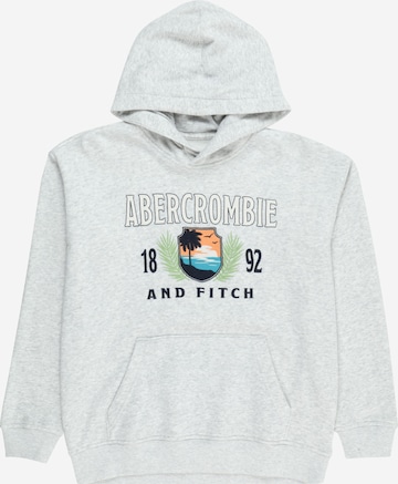 Sweat 'TECH' Abercrombie & Fitch en gris : devant