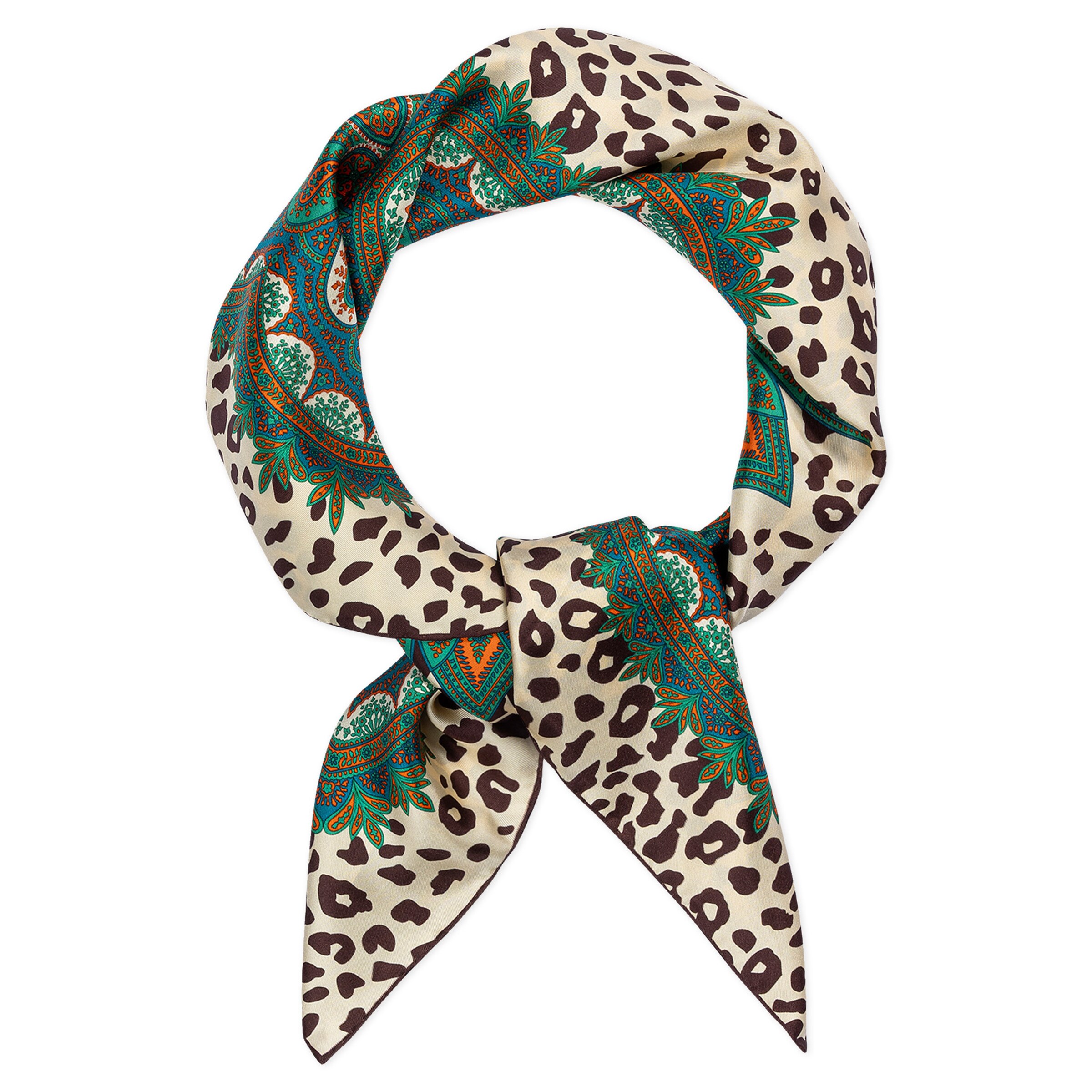 Roeckl Doek 'WILD FRAME' in Groen