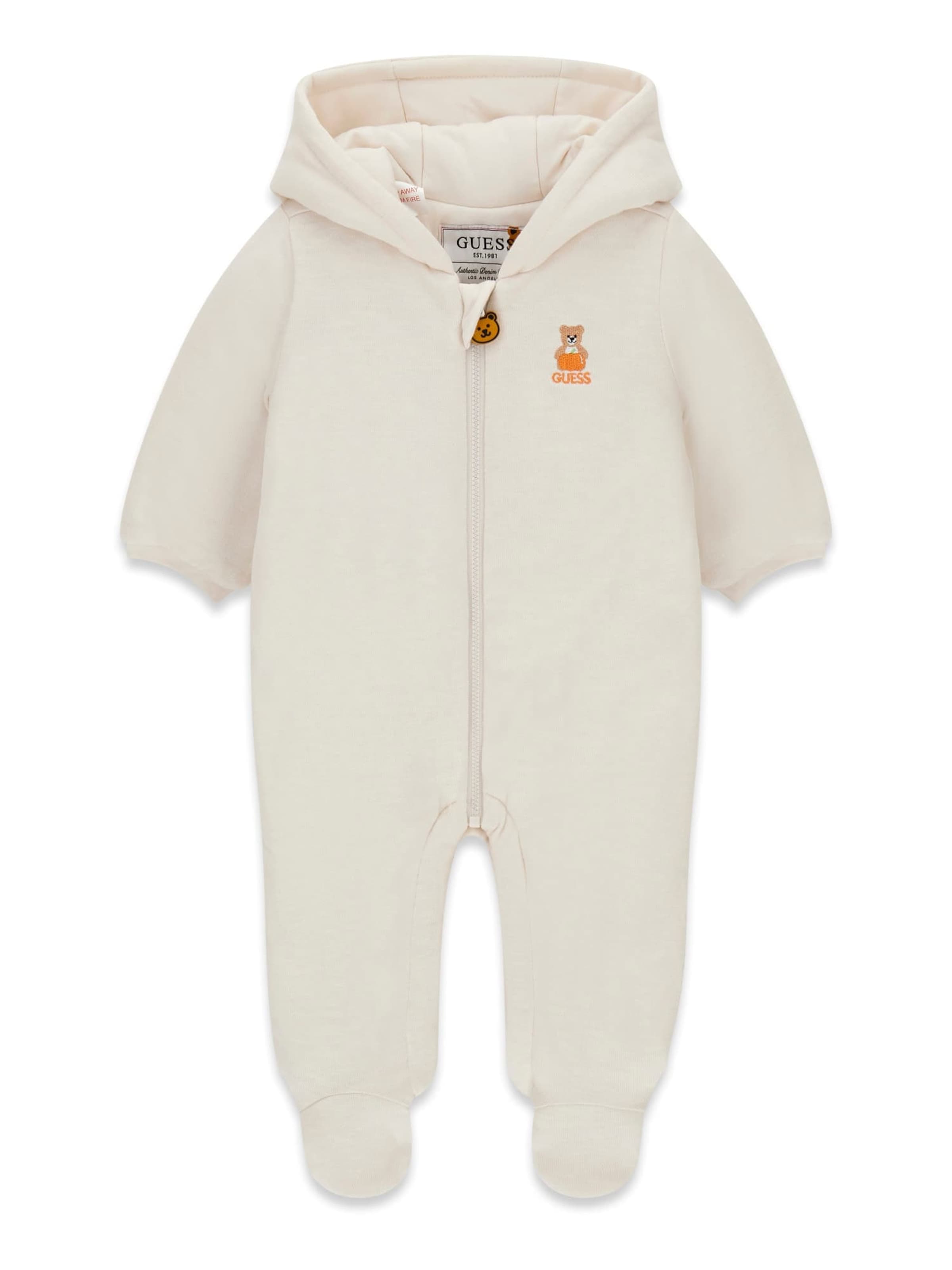 GUESS Overall in Beige: Vorderseite