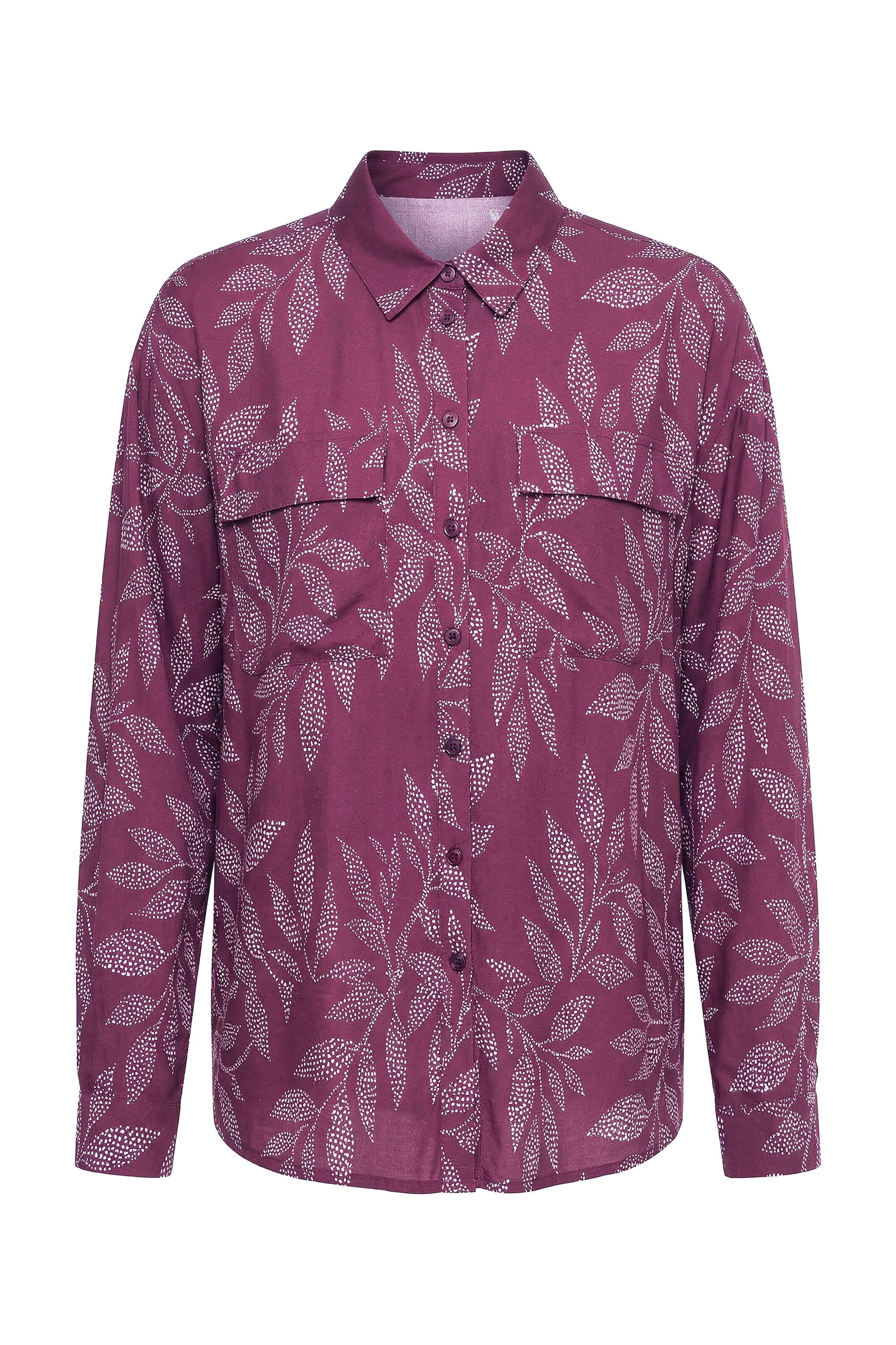 Studio Untold Blouse in Purple: front