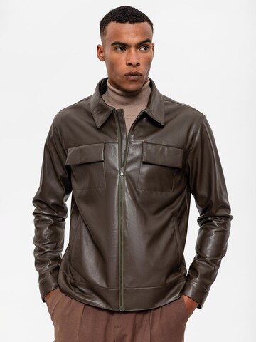 Antioch Between-season jacket in Brown: front