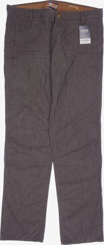 BOSS Orange Pants in 35-36 in Grey: front