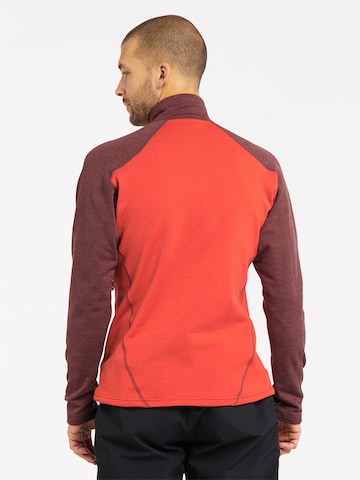 Haglöfs Athletic Fleece Jacket 'Heron' in Orange