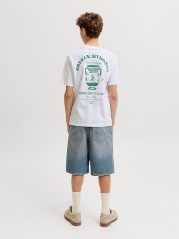 T-Shirt Jack & Jones Junior en blanc
