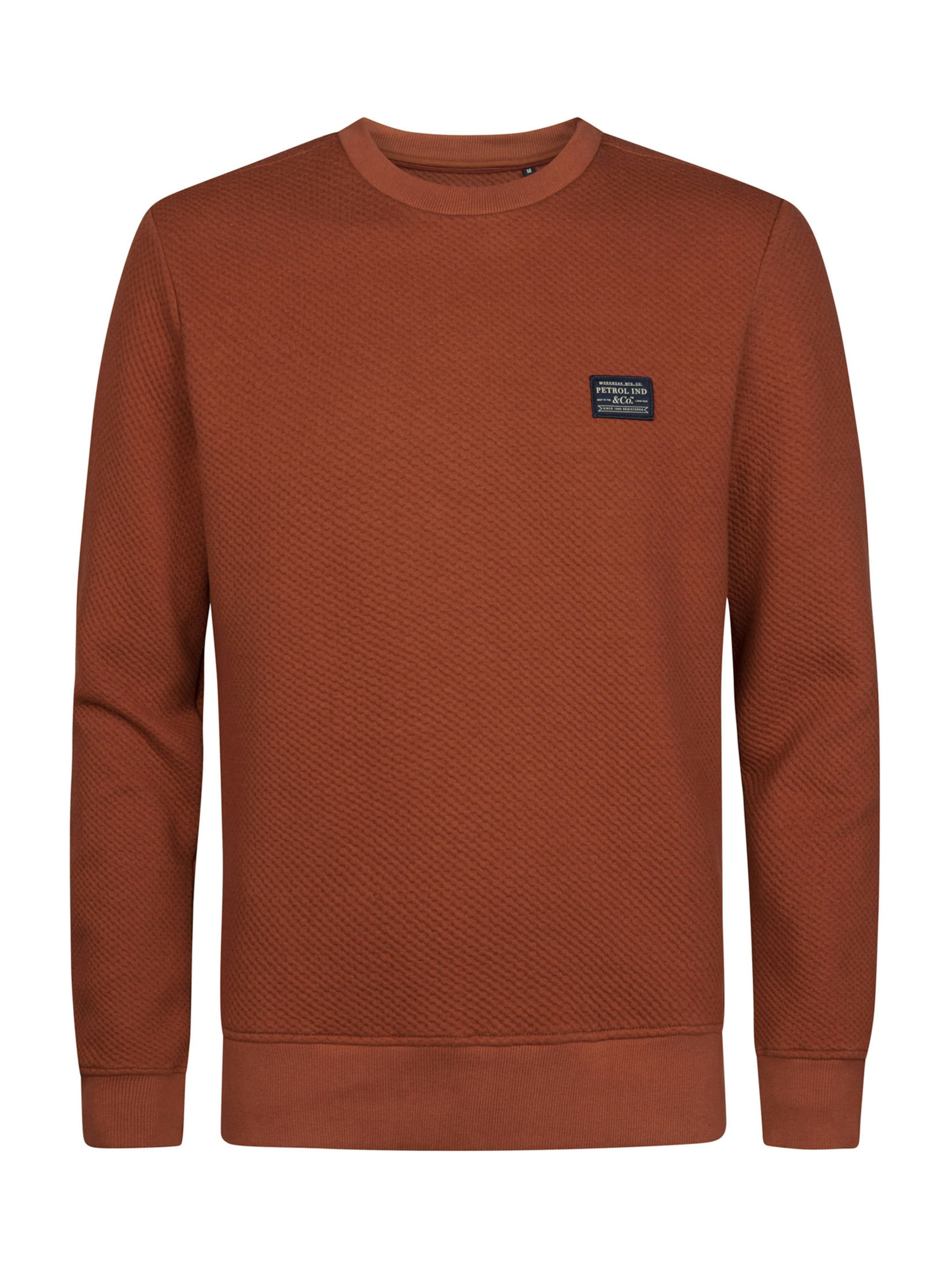 Petrol Industries Sweatshirt i orange: framsida