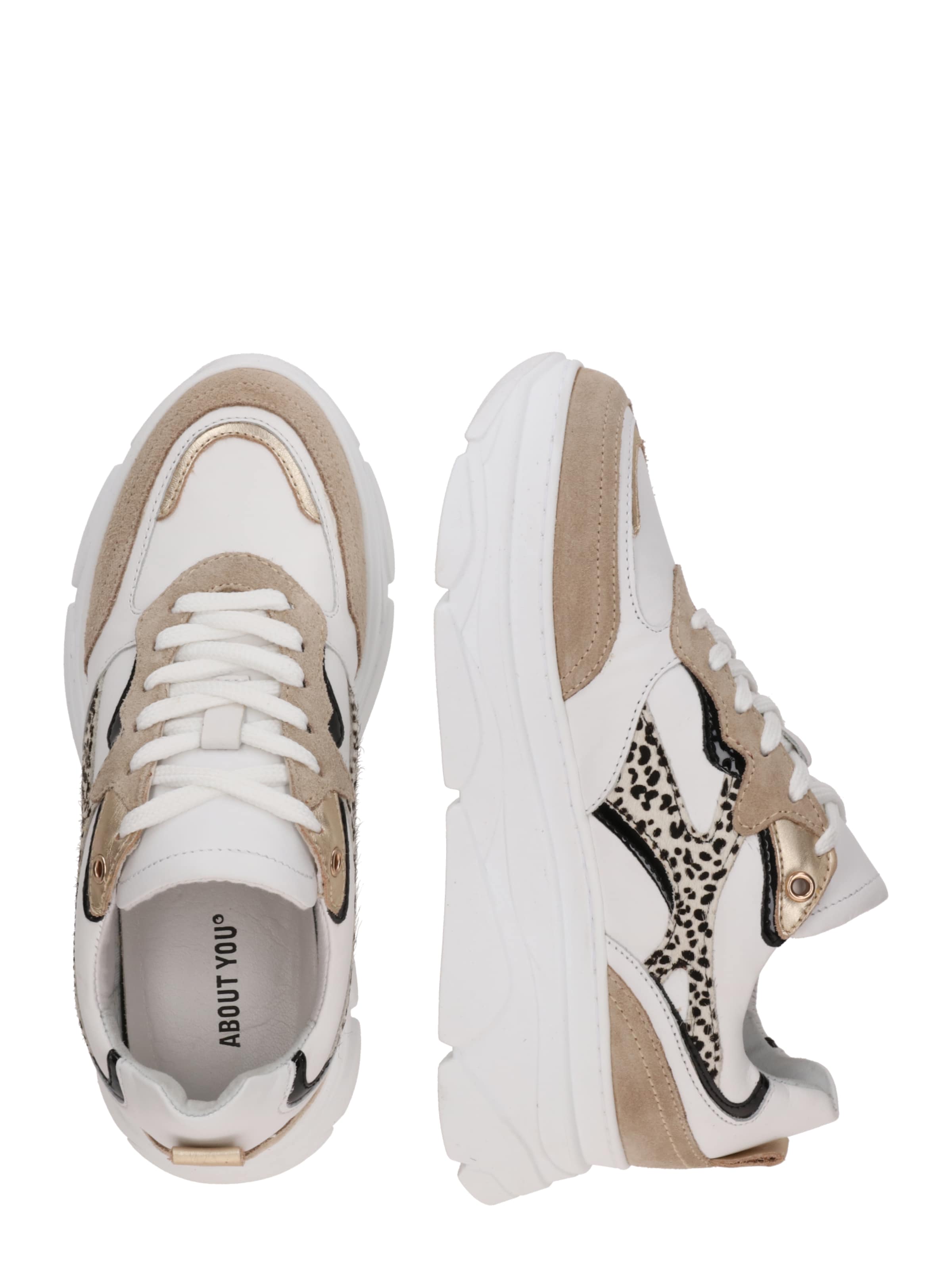 balts ABOUT YOU Zemie brīvā laika apavi 'Annalena'