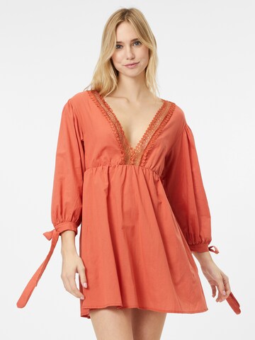 Trendyol Kleid in Orange: predná strana