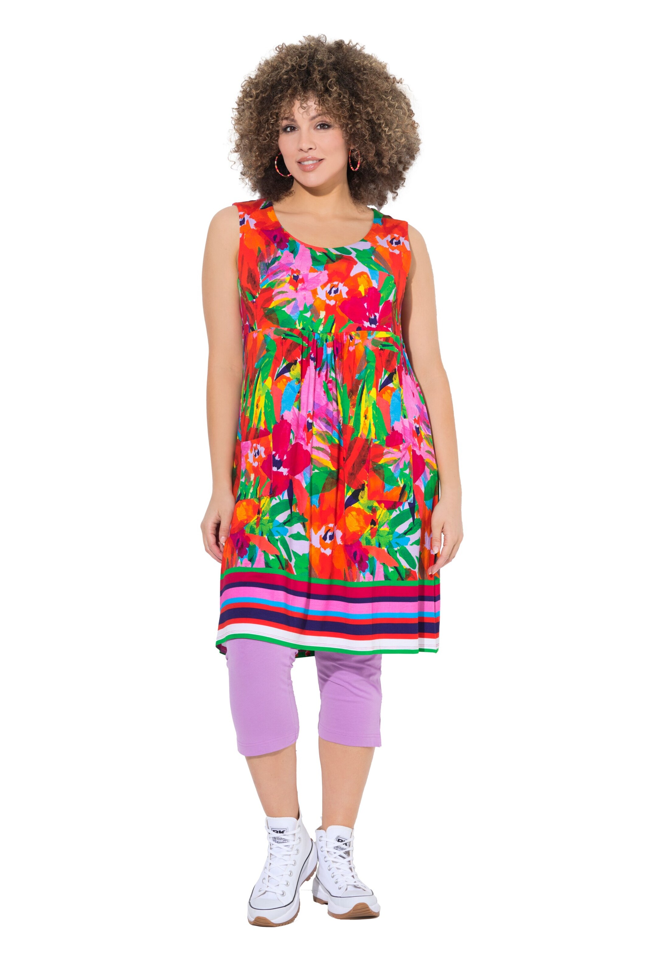 Ulla Popken Dress in Mixed colours: front