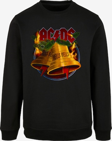 F4NT4STIC Sweatshirt 'ACDC' in Schwarz: predná strana