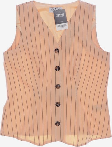 Closet Weste L in Orange: Vorderseite