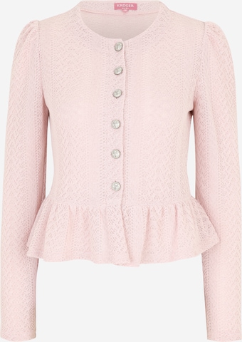 rožinė Krüger Madl Kardiganas: priekis