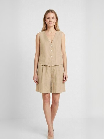 Opal Studio Regular Broek ' Alva ' in Beige