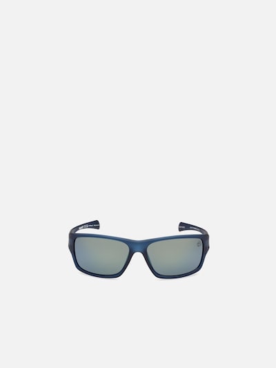 TIMBERLAND Zonnebril 'Timberland TB00017 Shiny black 61/16/140 MAN Sunglasses' in 61 in de kleur Blauw, Productweergave