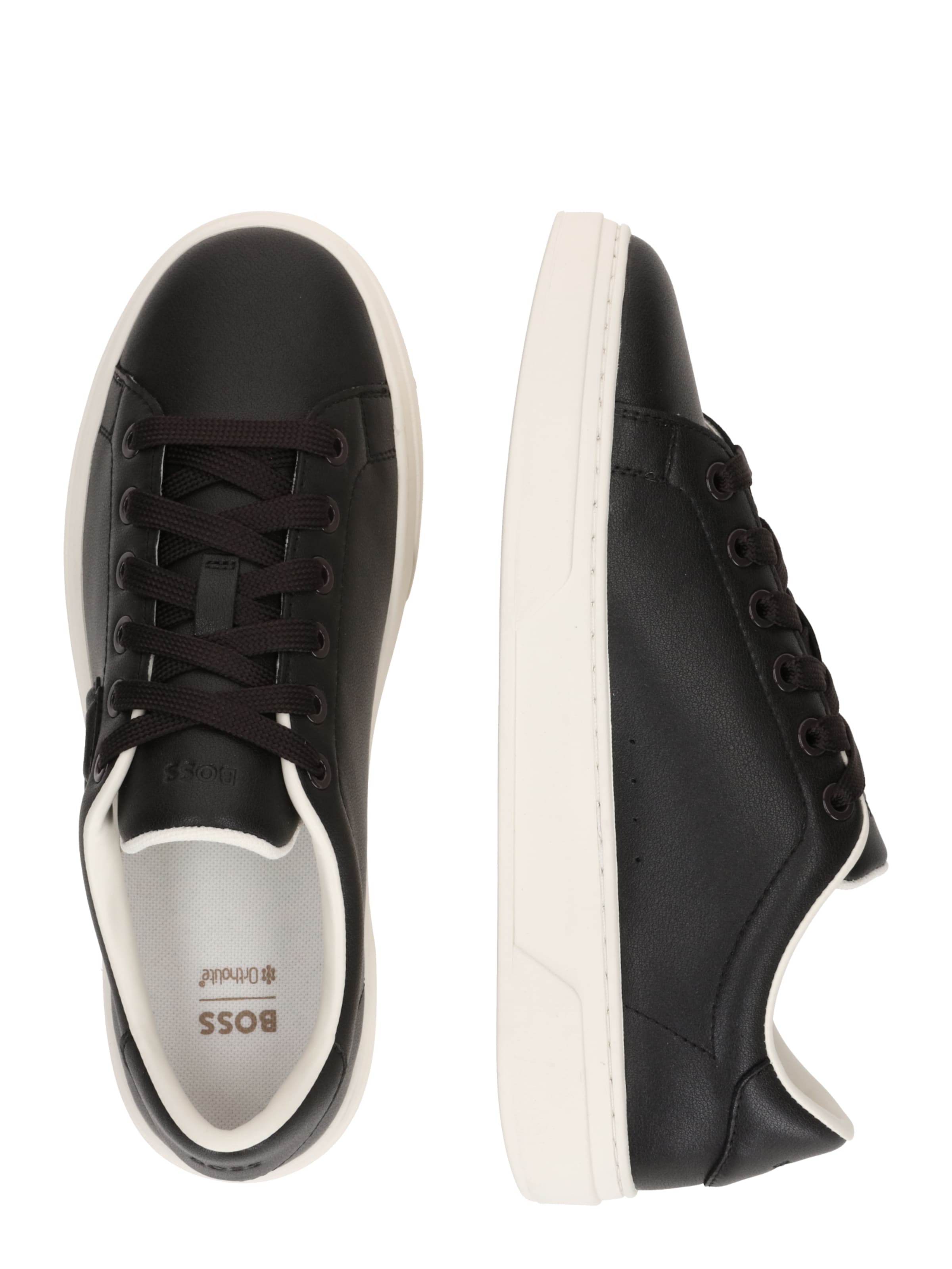 Sneaker low 'Kieran Tenn' de la BOSS pe negru