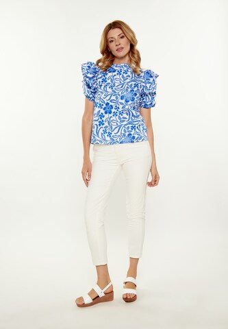 Usha - Blusa en blanco