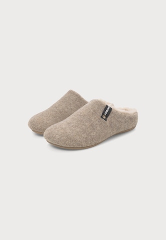 VERBENAS Slipper 'YORK PICOS' in Beige