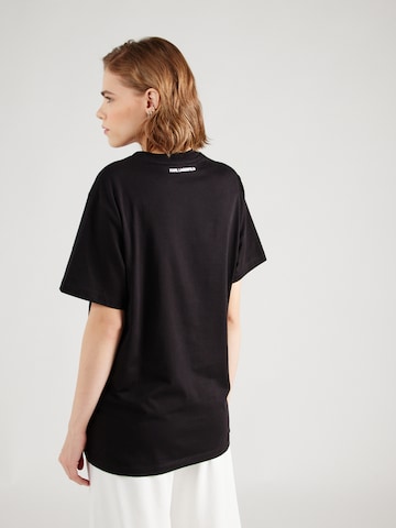 Karl Lagerfeld T-Shirt 'Ikonik 2.0' in Schwarz