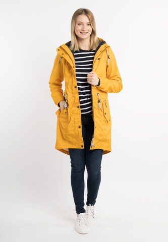 Manteau fonctionnel Schmuddelwedda en jaune