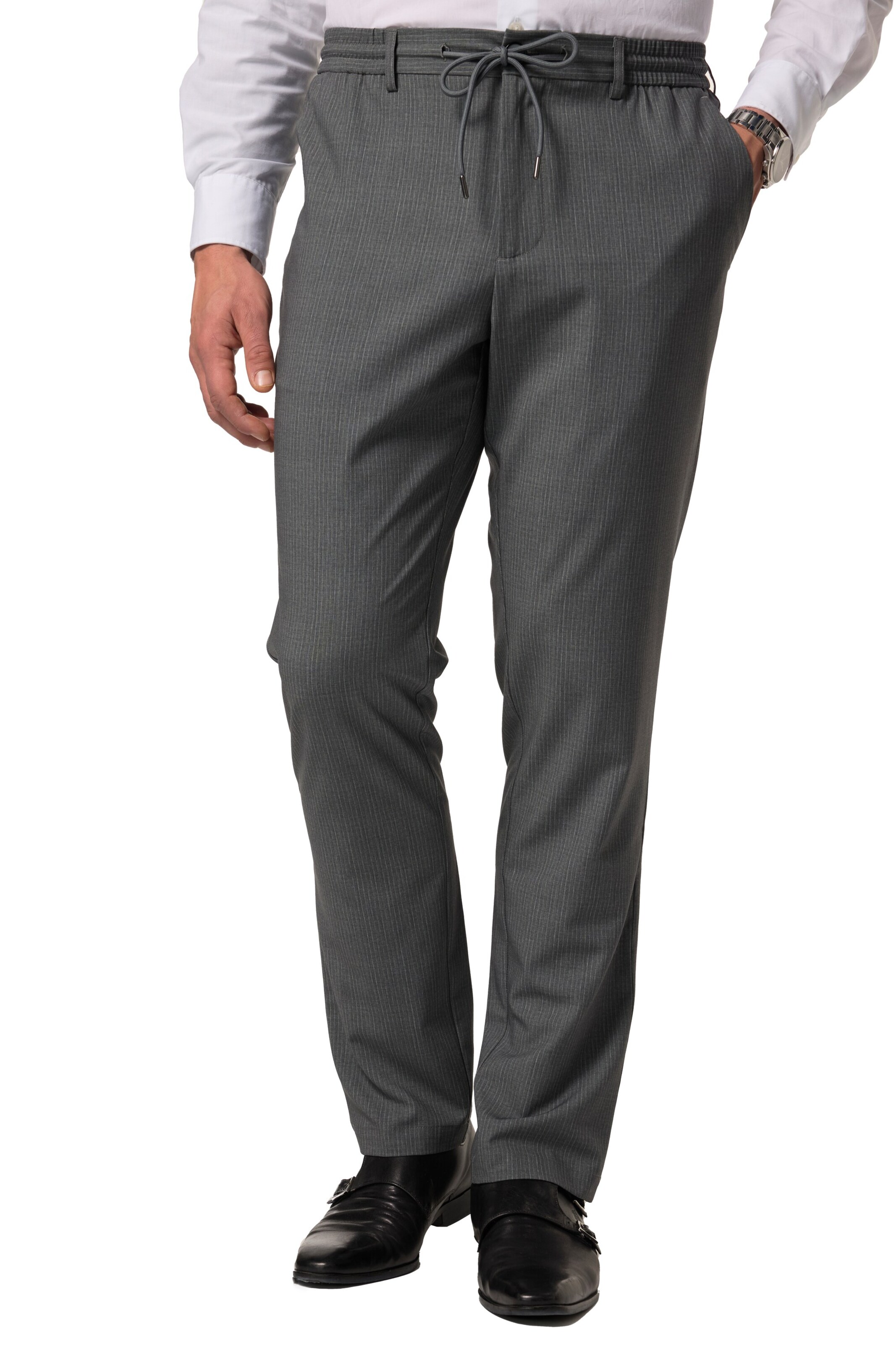 JP1880 Regular Pants in Grey: front