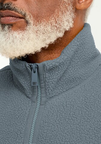 JACK WOLFSKIN Funkčná flisová bunda - Sivá