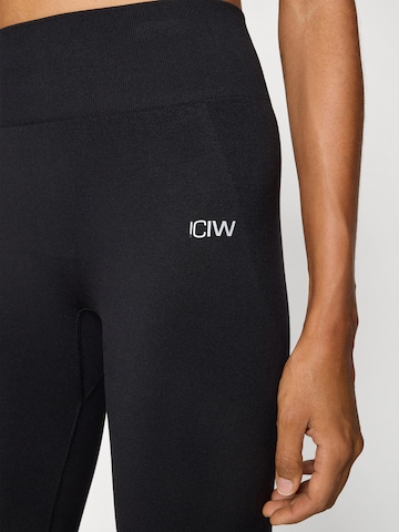 ICANIWILL Skinny Fit Спортен панталон в черно