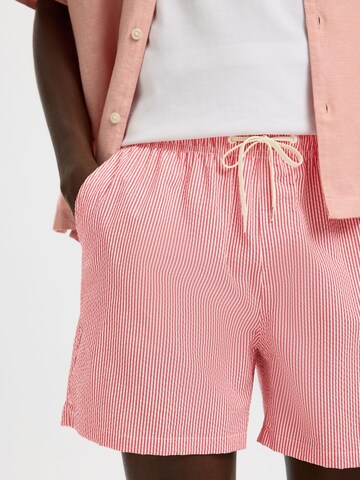 SELECTED Zwemshorts in Rood