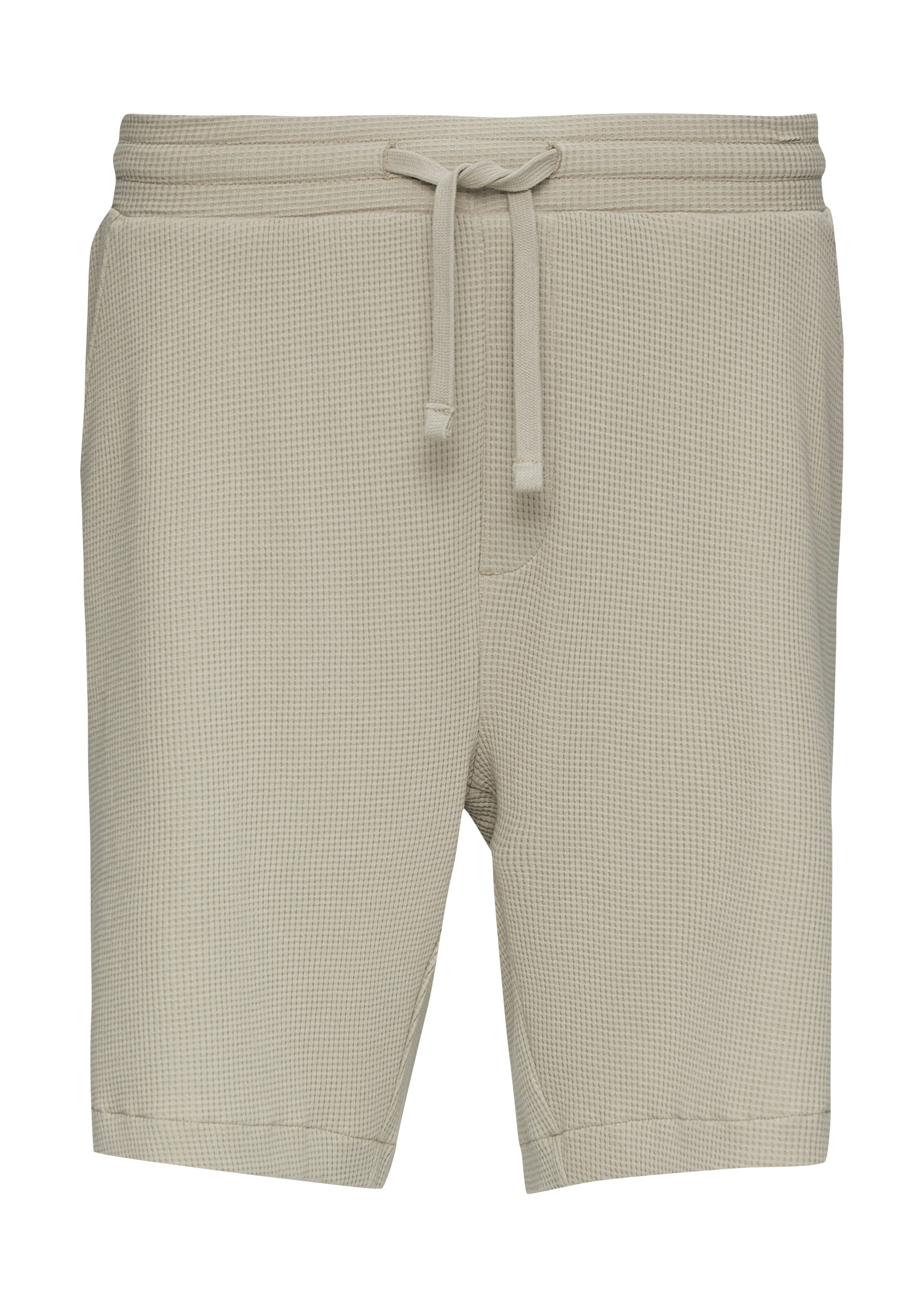 QS Normalny krój Spodnie w kolorze beżowy: przód