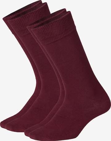 DillySocks Socks 'D-Compose 2er Set' in Red: front