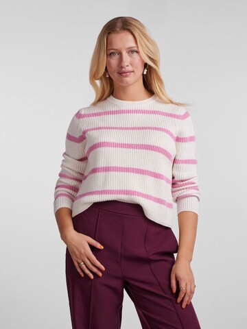 Pullover di PIECES in bianco: frontale