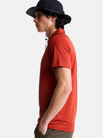 THE NORTH FACE T-shirt 'M TANKEN POLO' i röd