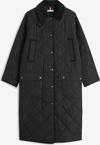 juoda TOMMY HILFIGER Žieminis paltas: priekis