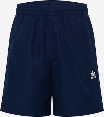 ADIDAS ORIGINALS Shorts 'Adicolor Essentials Trace' in Blau: predná strana