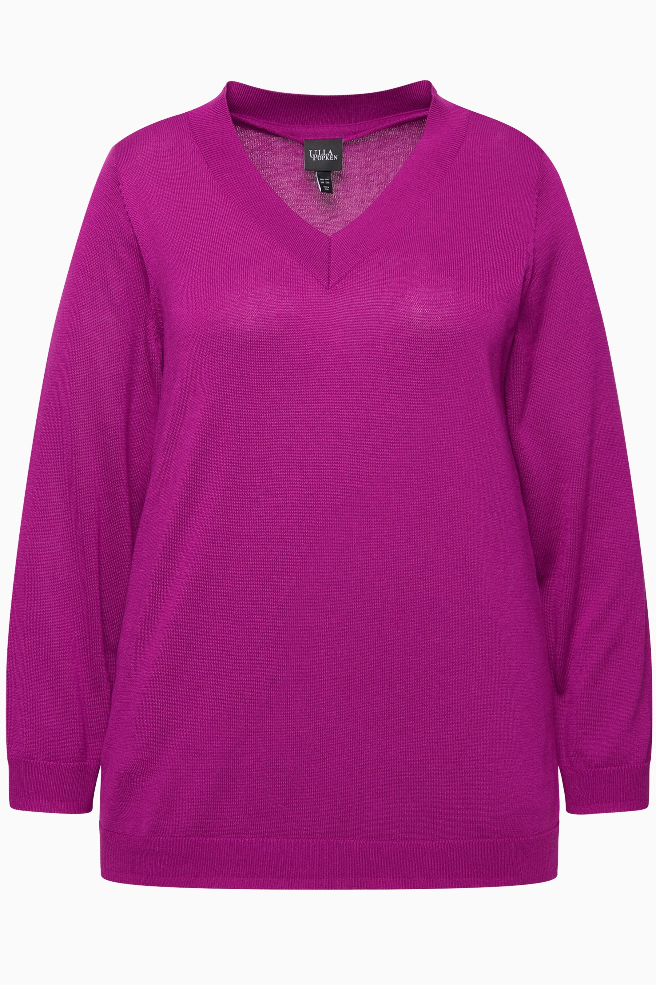 Ulla Popken Pullover in Lila: Vorderseite