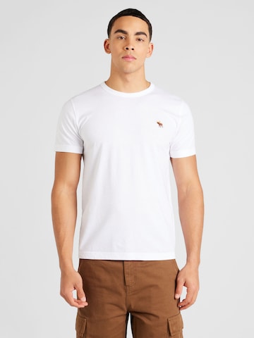 T-Shirt Abercrombie & Fitch en gris : devant