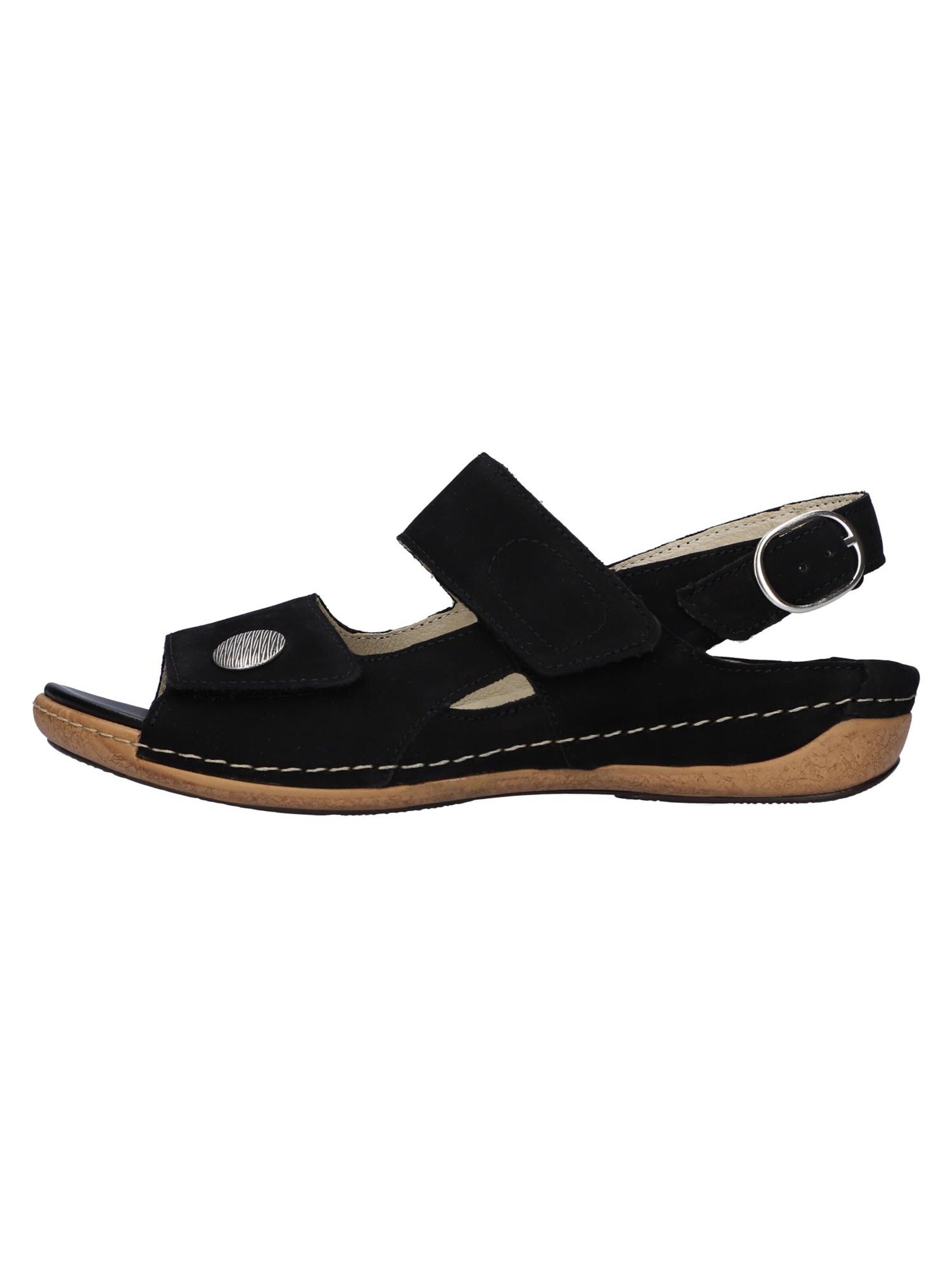 WALDLÄUFER Sandals 'Heliett' in Black