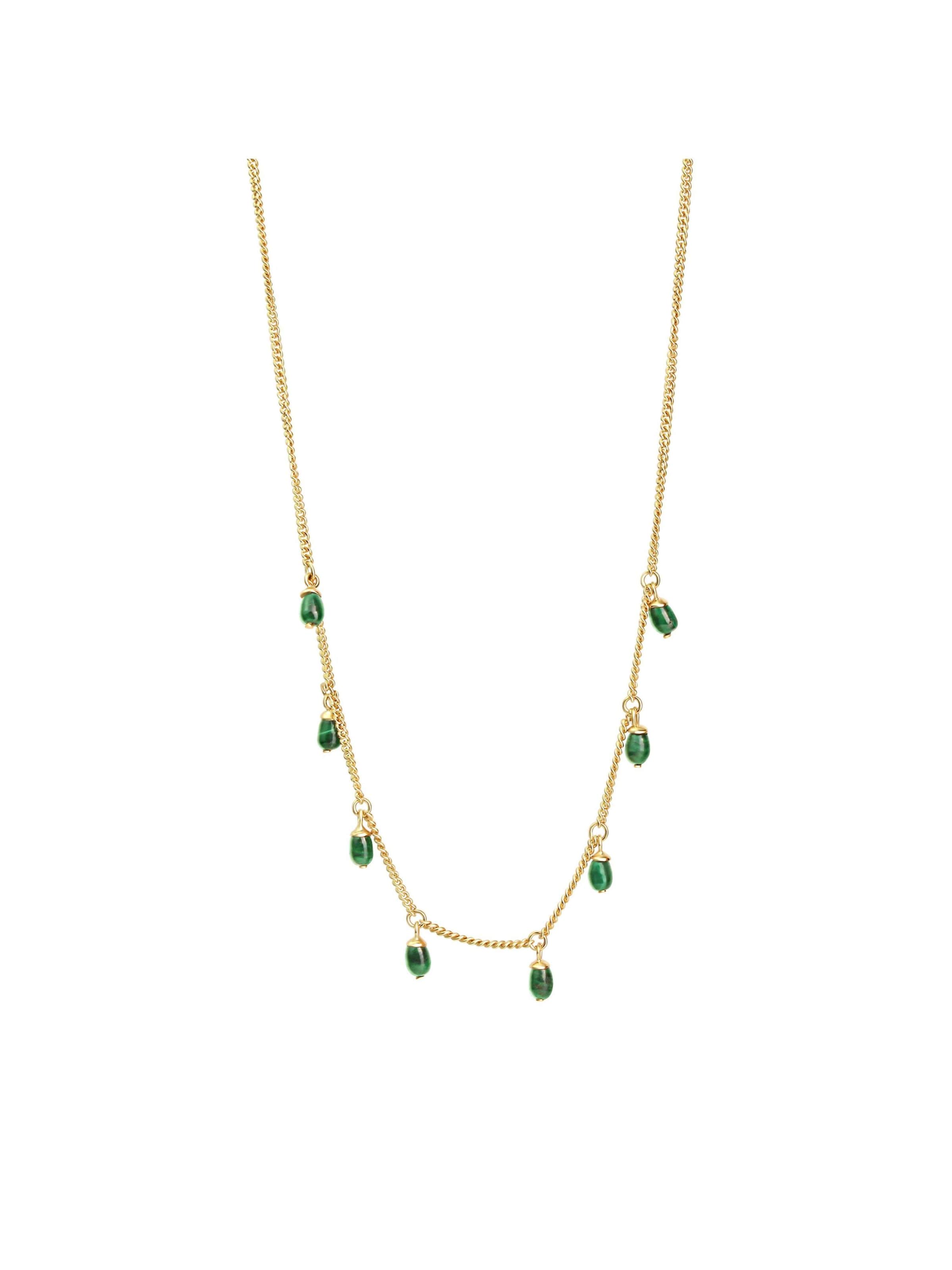 CELESTA Necklace in Yellow: front