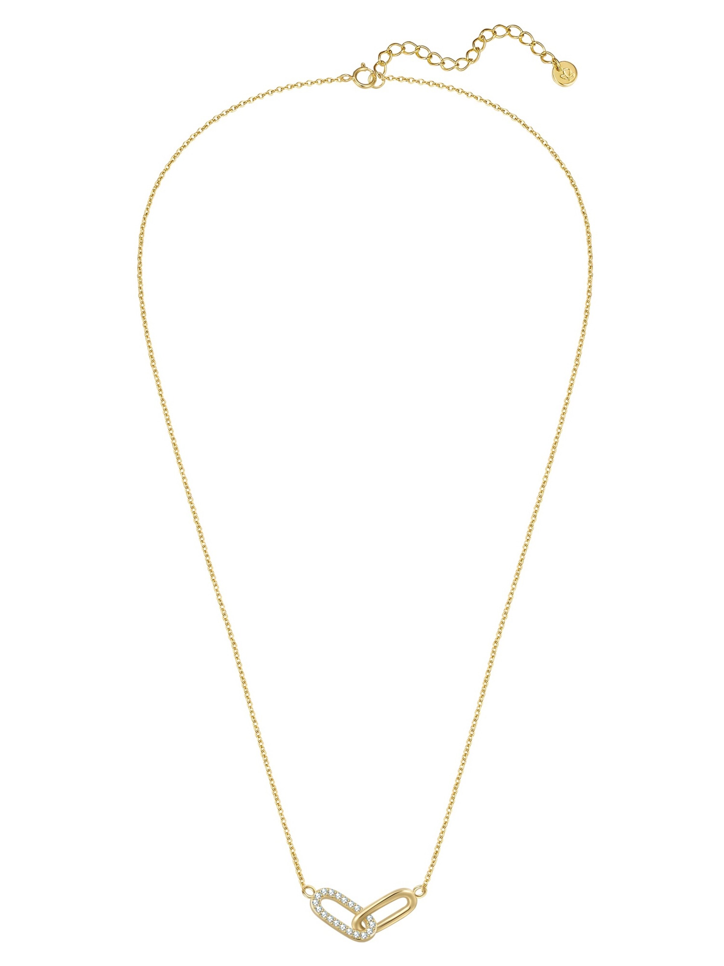 Glanzstücke München Ketting in Goud: voorkant