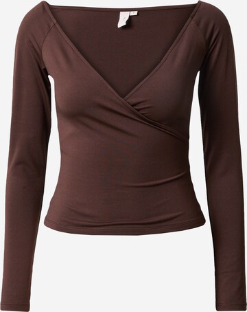 NLY by Nelly Shirt in Brown: front