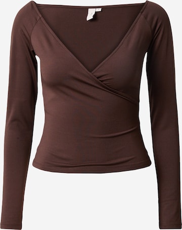 NLY by Nelly Shirt in Brown: front