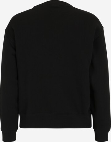 Gap Petite Sweatshirt 'HERITAGE' in Schwarz