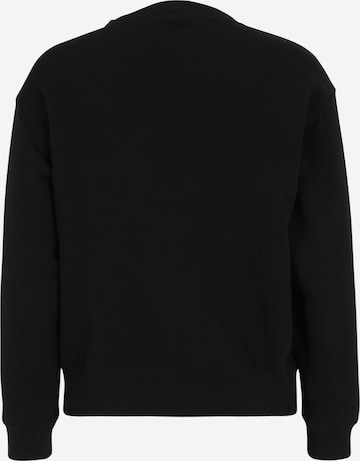 Gap Petite Sweatshirt 'HERITAGE' in Black