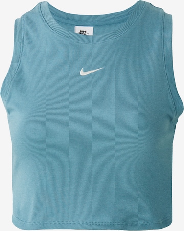 Nike Sportswear Top 'ESSNTL' - Modrá: predná strana