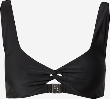 Guido Maria Kretschmer Women - Reductor Top de bikini 'Mariel' en negro: frente