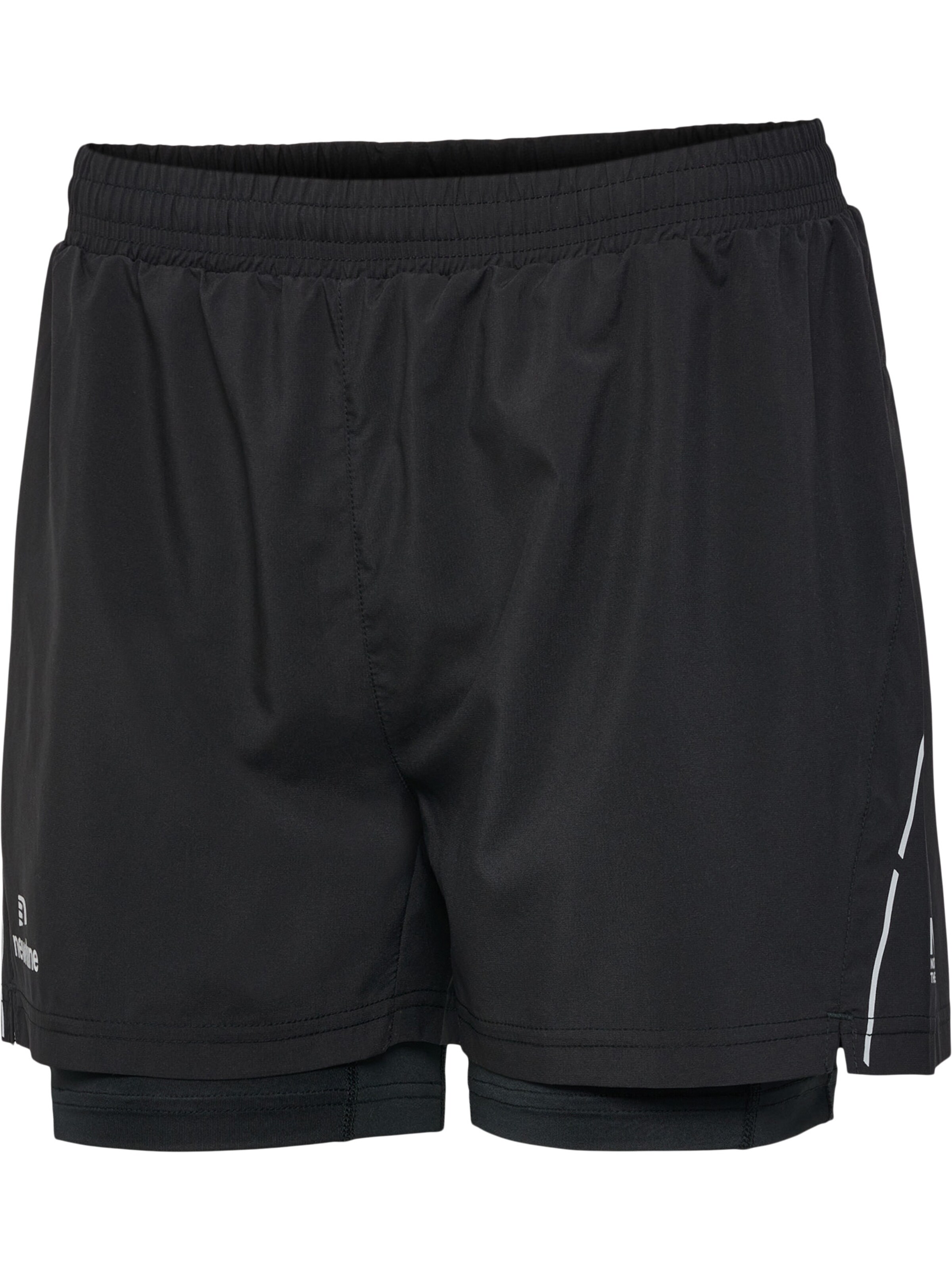 Newline Regular Sportshorts 'Pace' in Schwarz