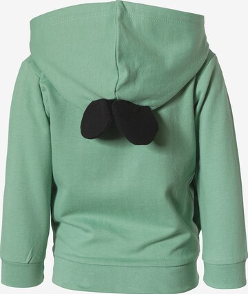 Disney Mickey Mouse & friends Zip-Up Hoodie 'Mickey Mouse' in Green
